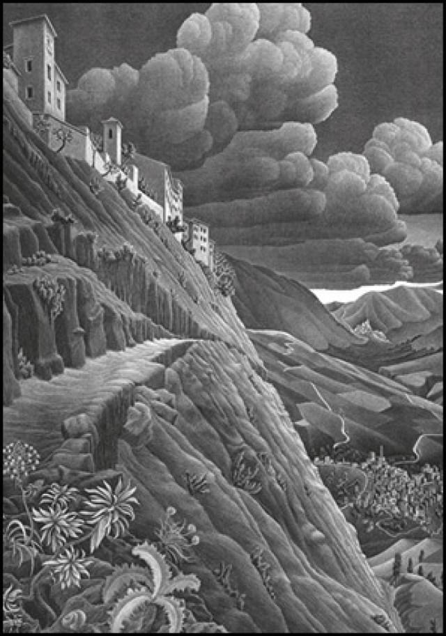 Castrovalva, M.C. Escher